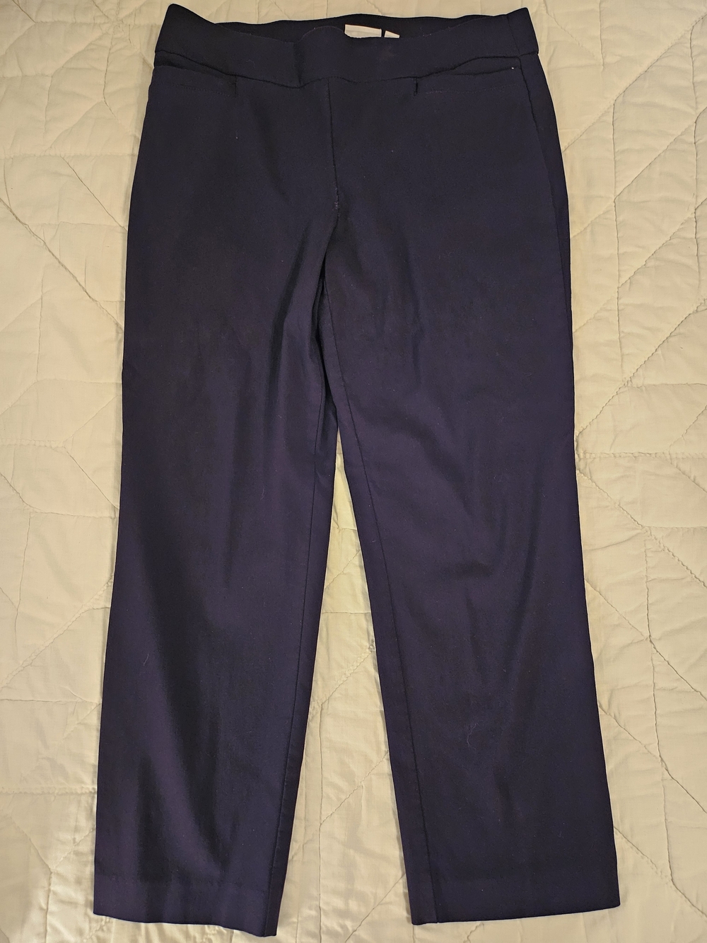 Kim Rogers Petite Pull Up Black Dress Pants- Size 12 PS